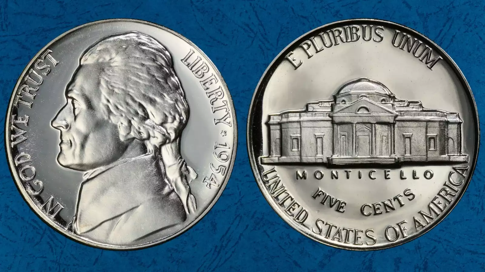 1954 Nickel Value (No Mint Mark, D & S Price Guide)