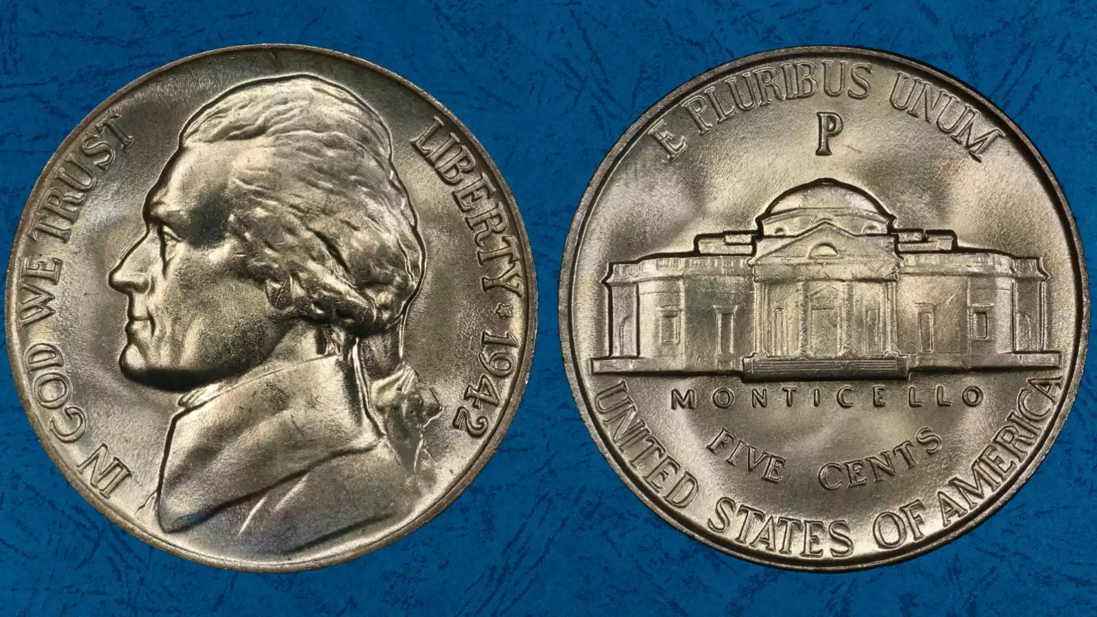 1942 Nickel Value (No Mint Mark, D, P & S Price Guide)